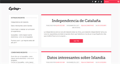 Desktop Screenshot of cycleas.com