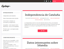 Tablet Screenshot of cycleas.com